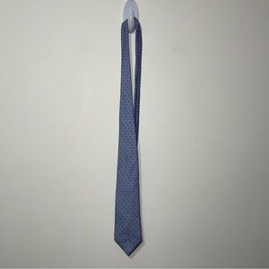 Vineyard Vines men's Blue all over jumping dog print custom made 100% silk tie